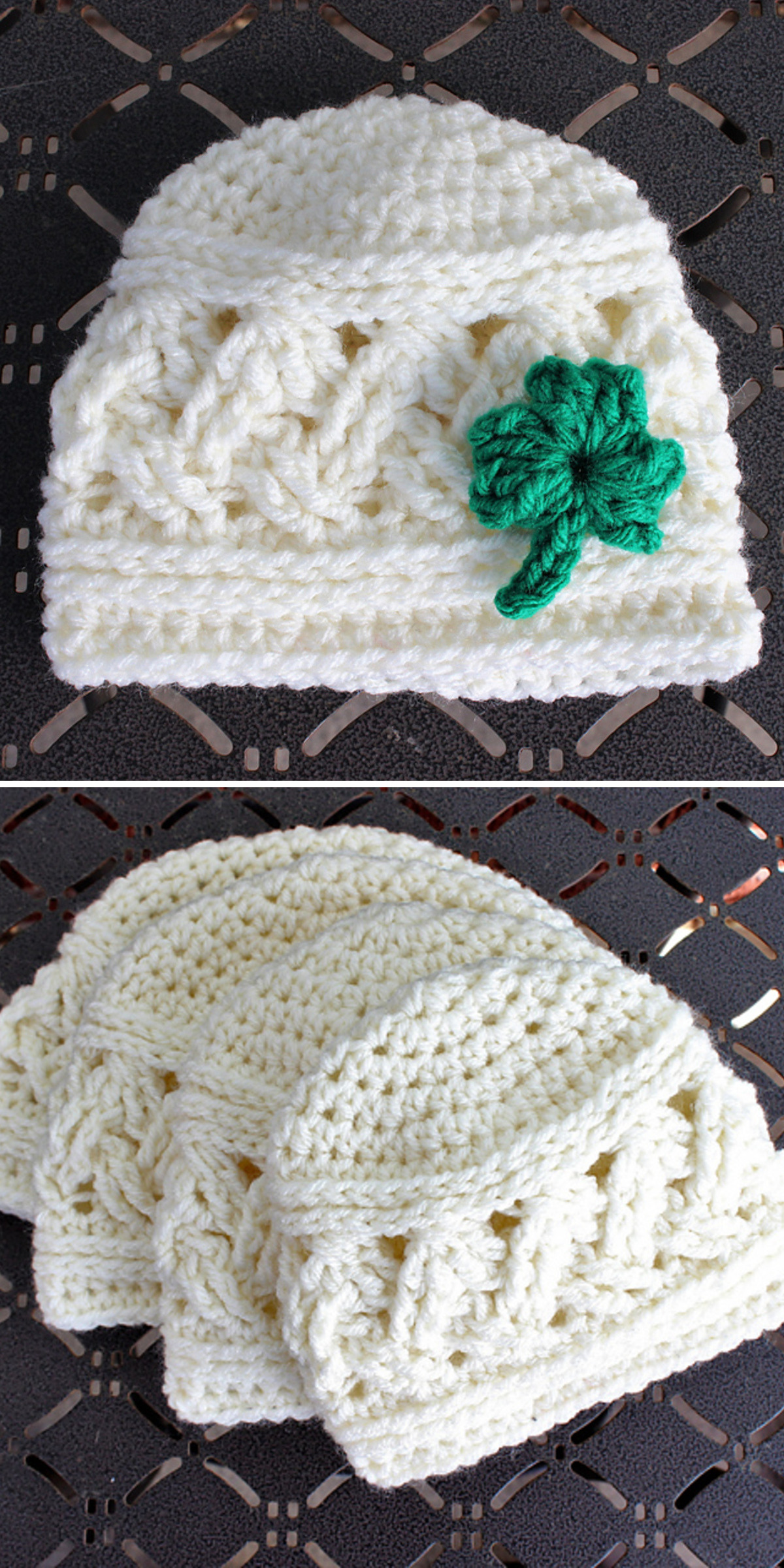 Celtic Weave Baby Hat