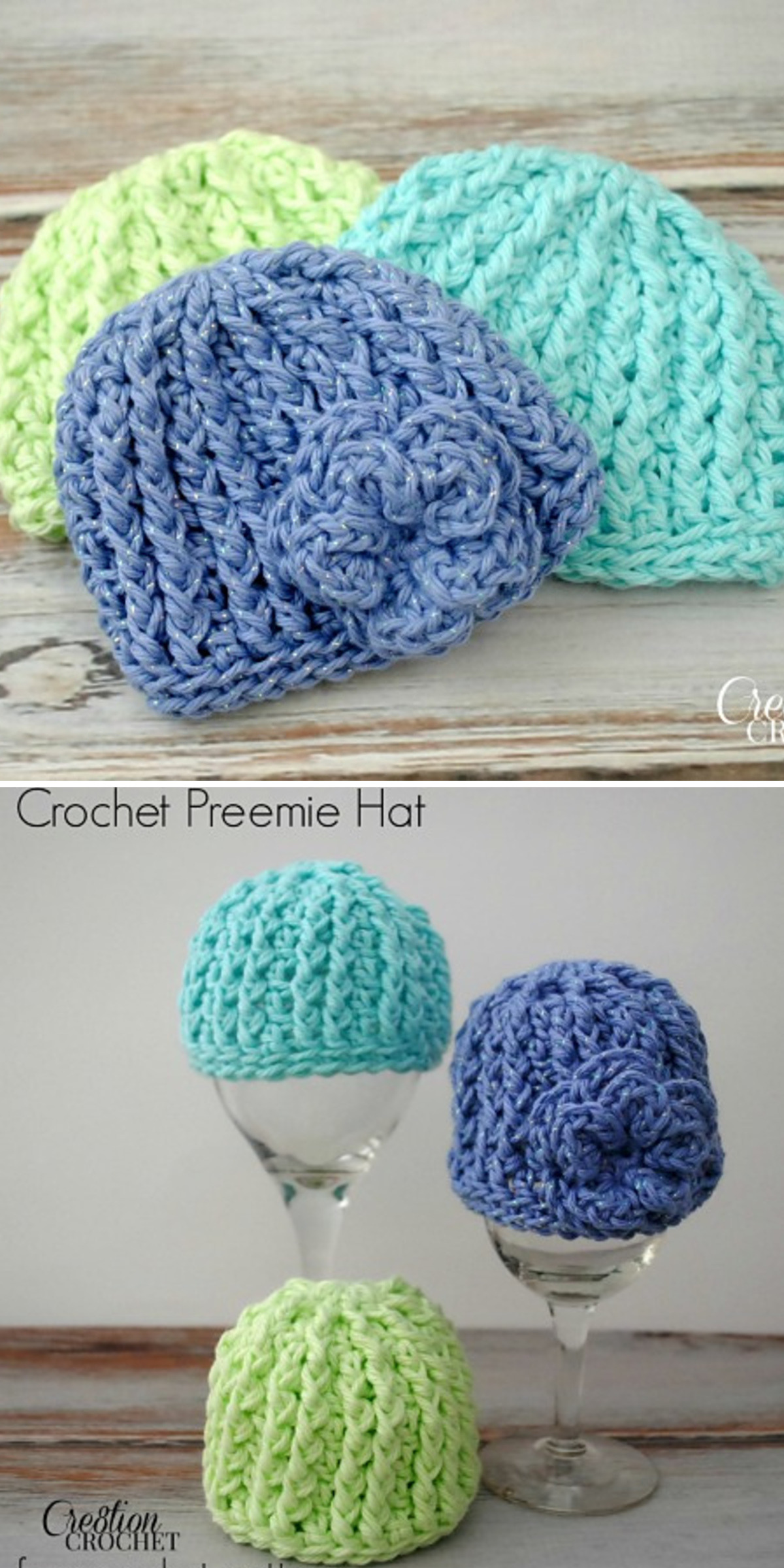 Crochet Preemie Hat