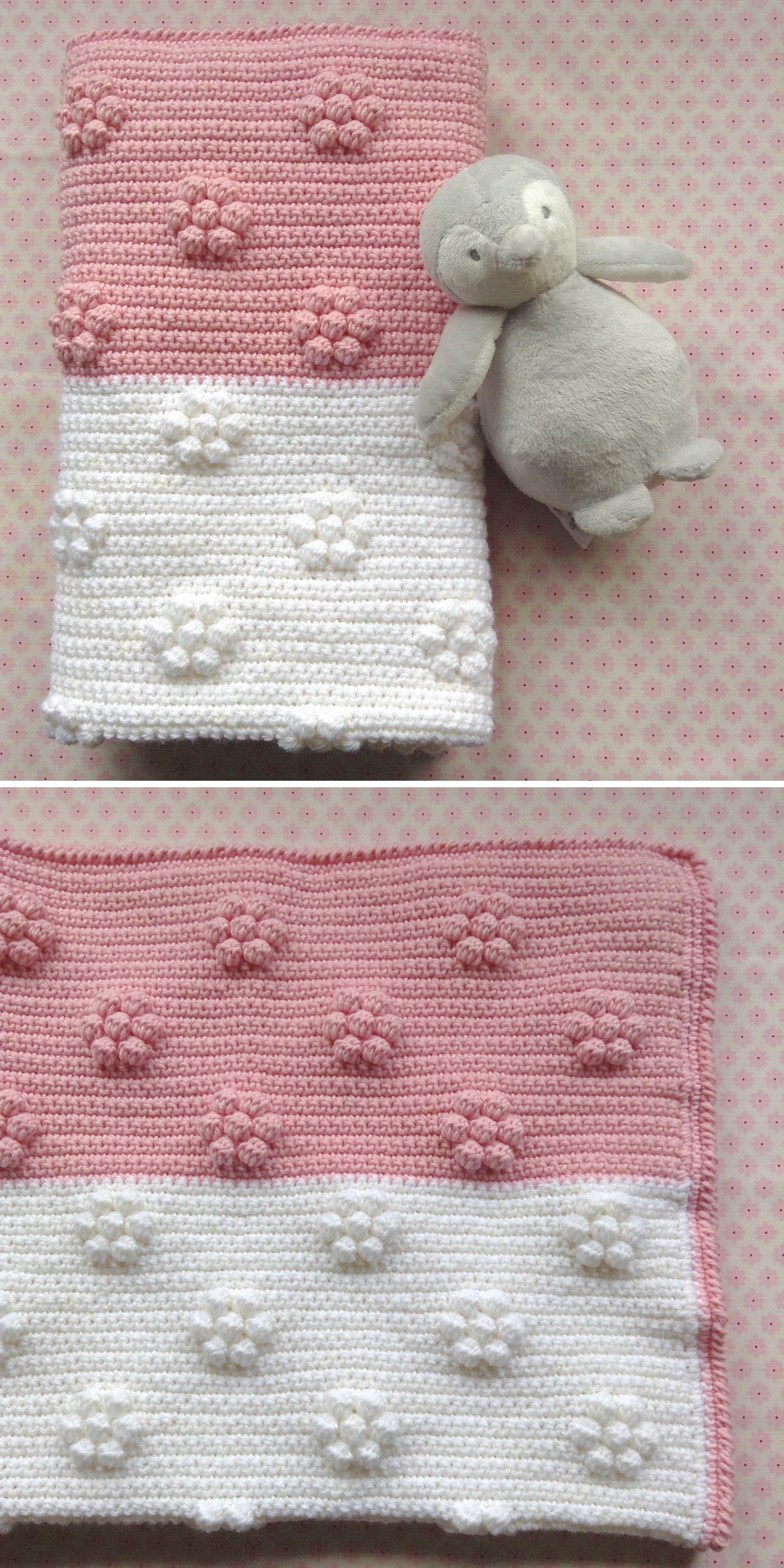 Flower Patch Baby Blanket