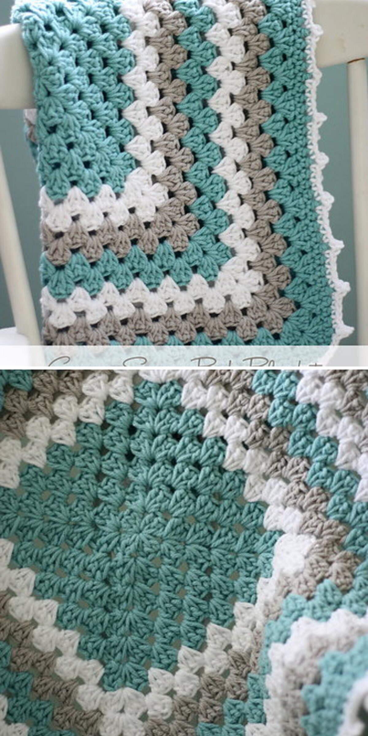 Granny Square Baby Blanket