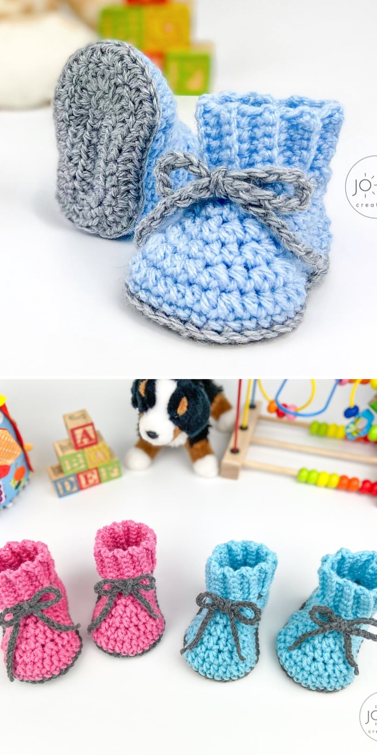 Baby Booties – Jo Edwards