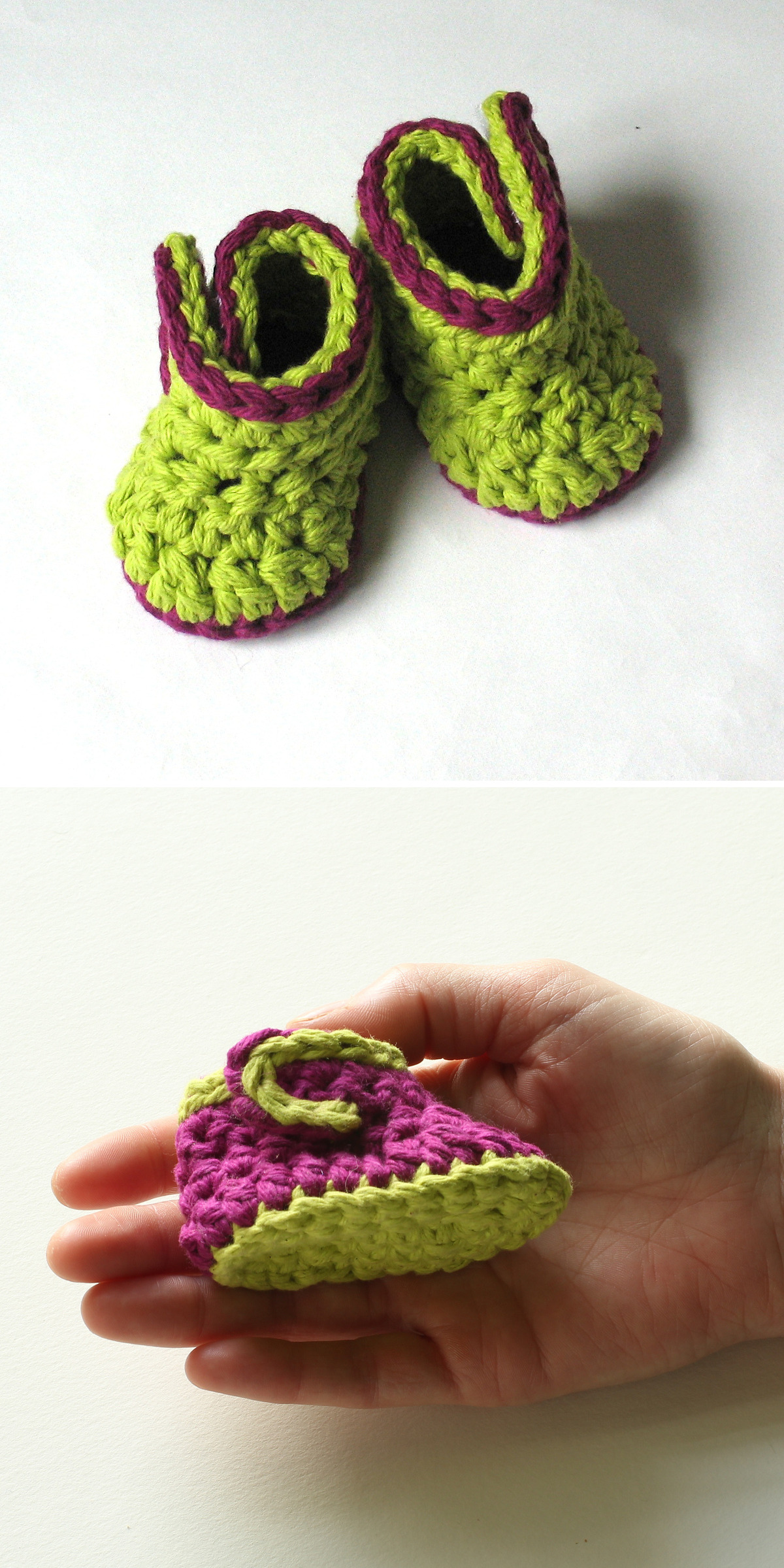 Itty Bitty Newborn Baby Booties