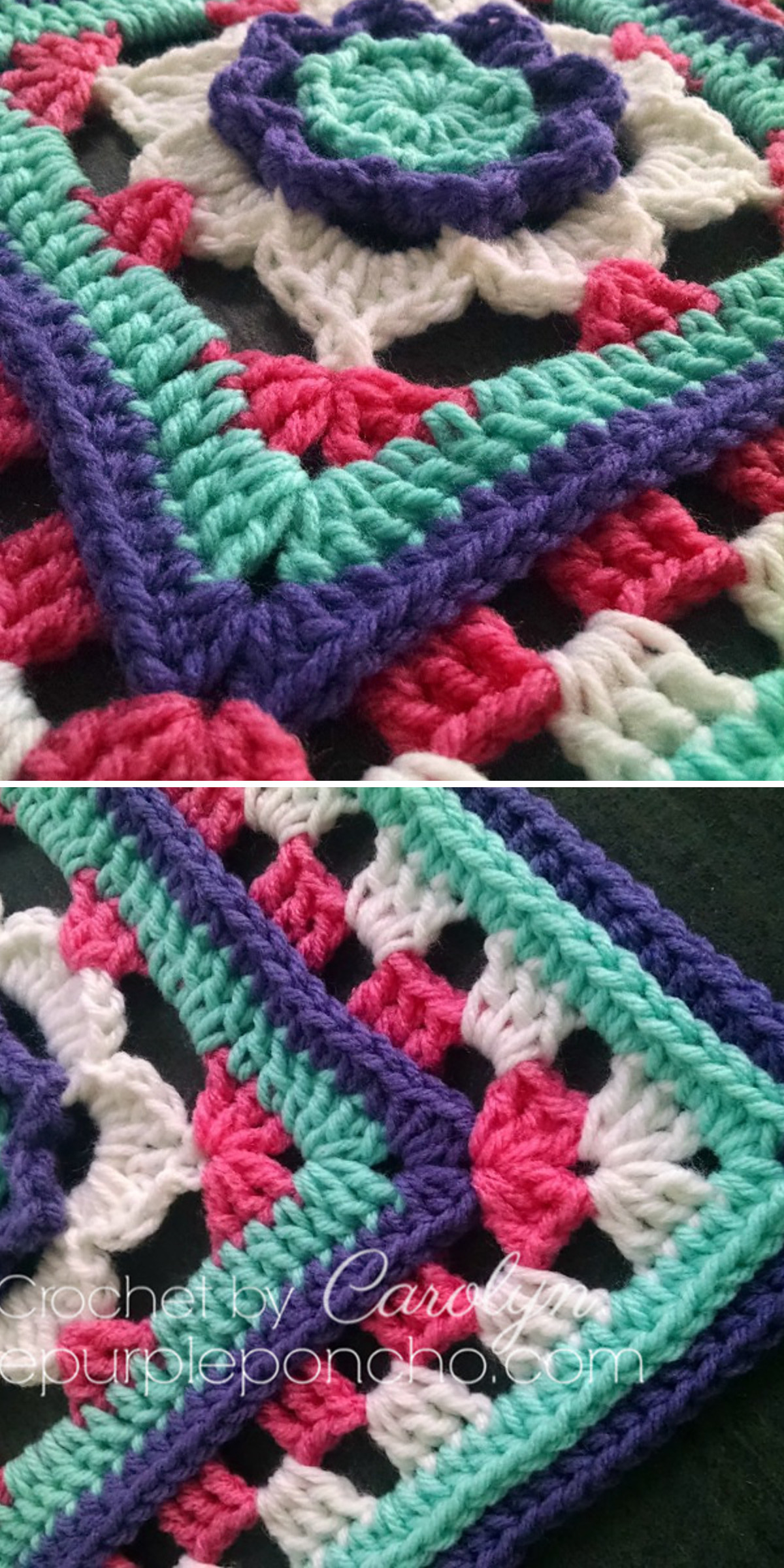 Flower Granny Square