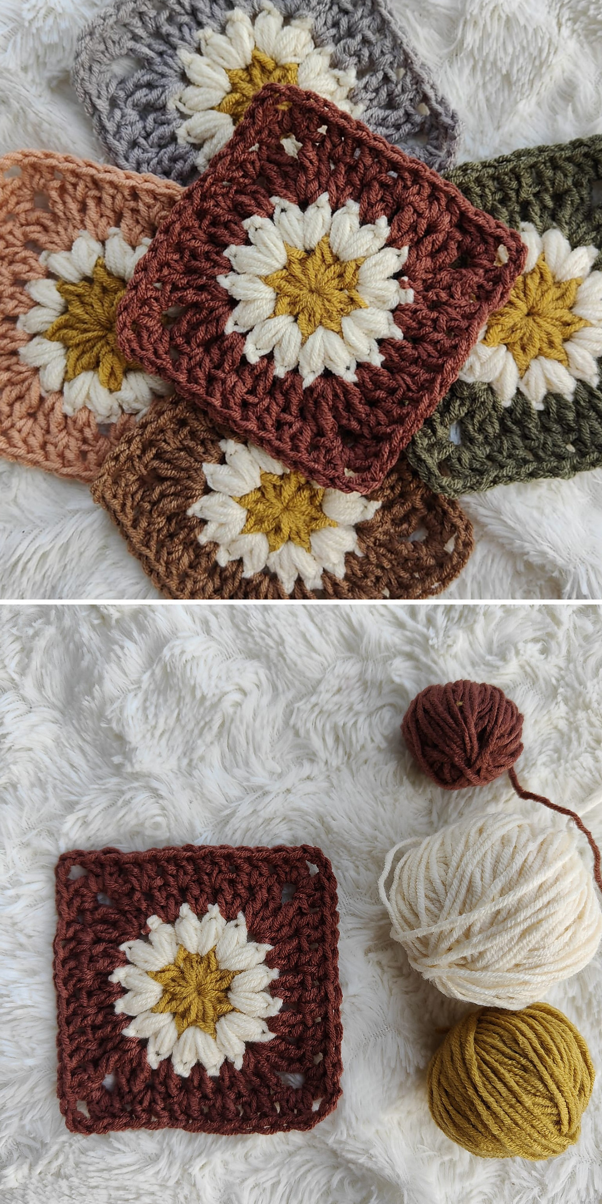 Flower Granny Square