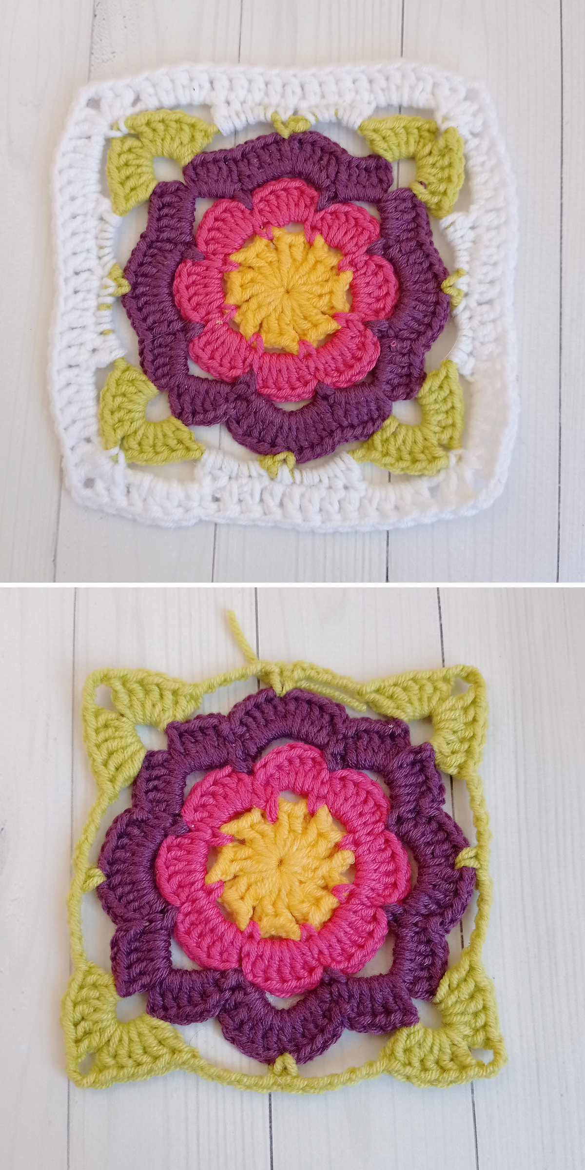 Flower Granny Square