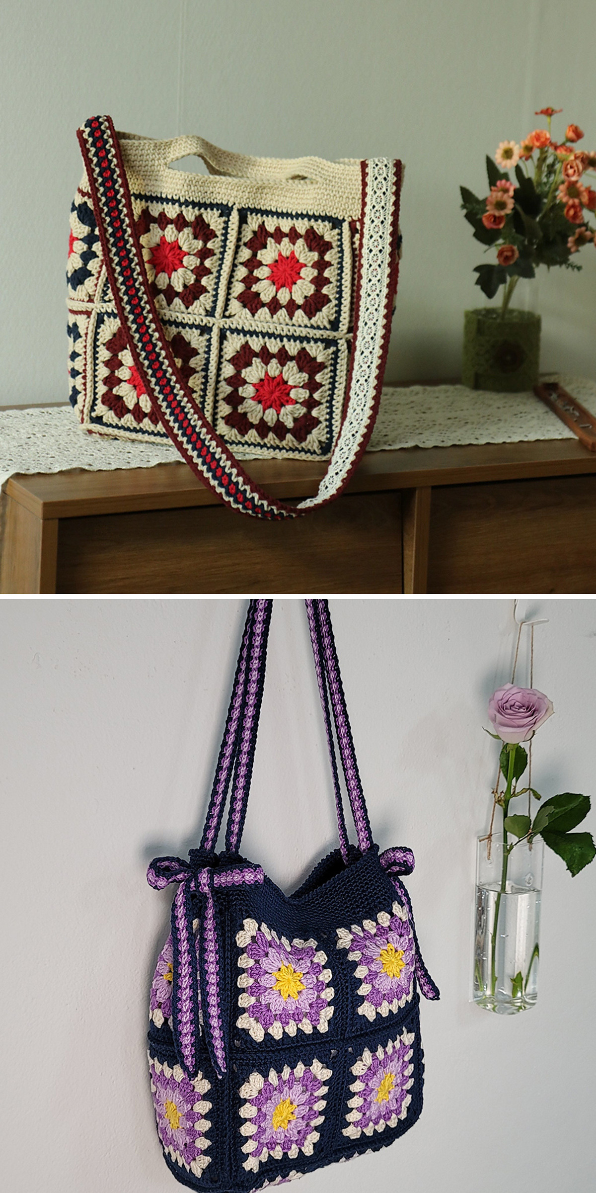 Granny Square Bag