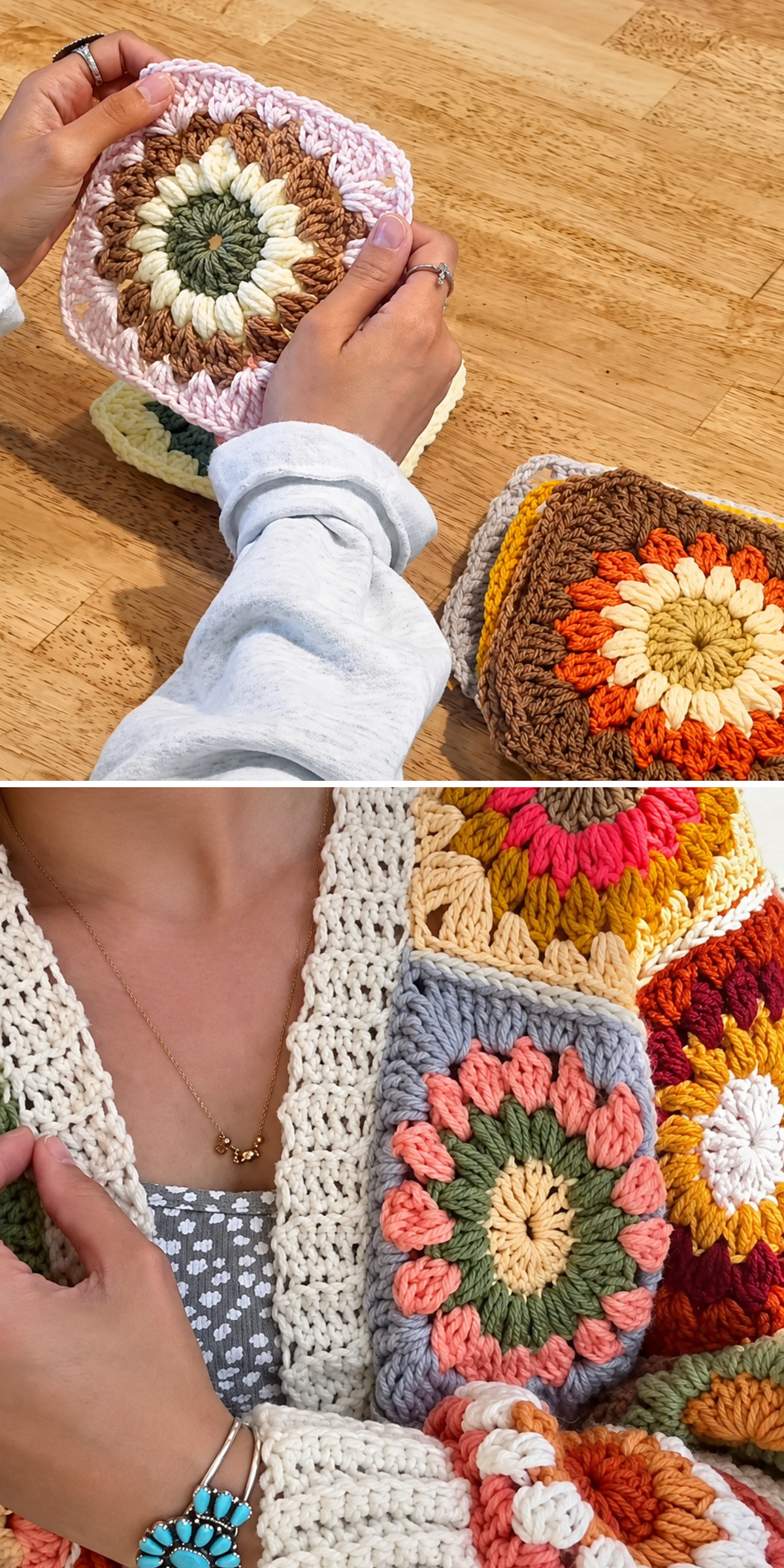 Granny Square Cardigan