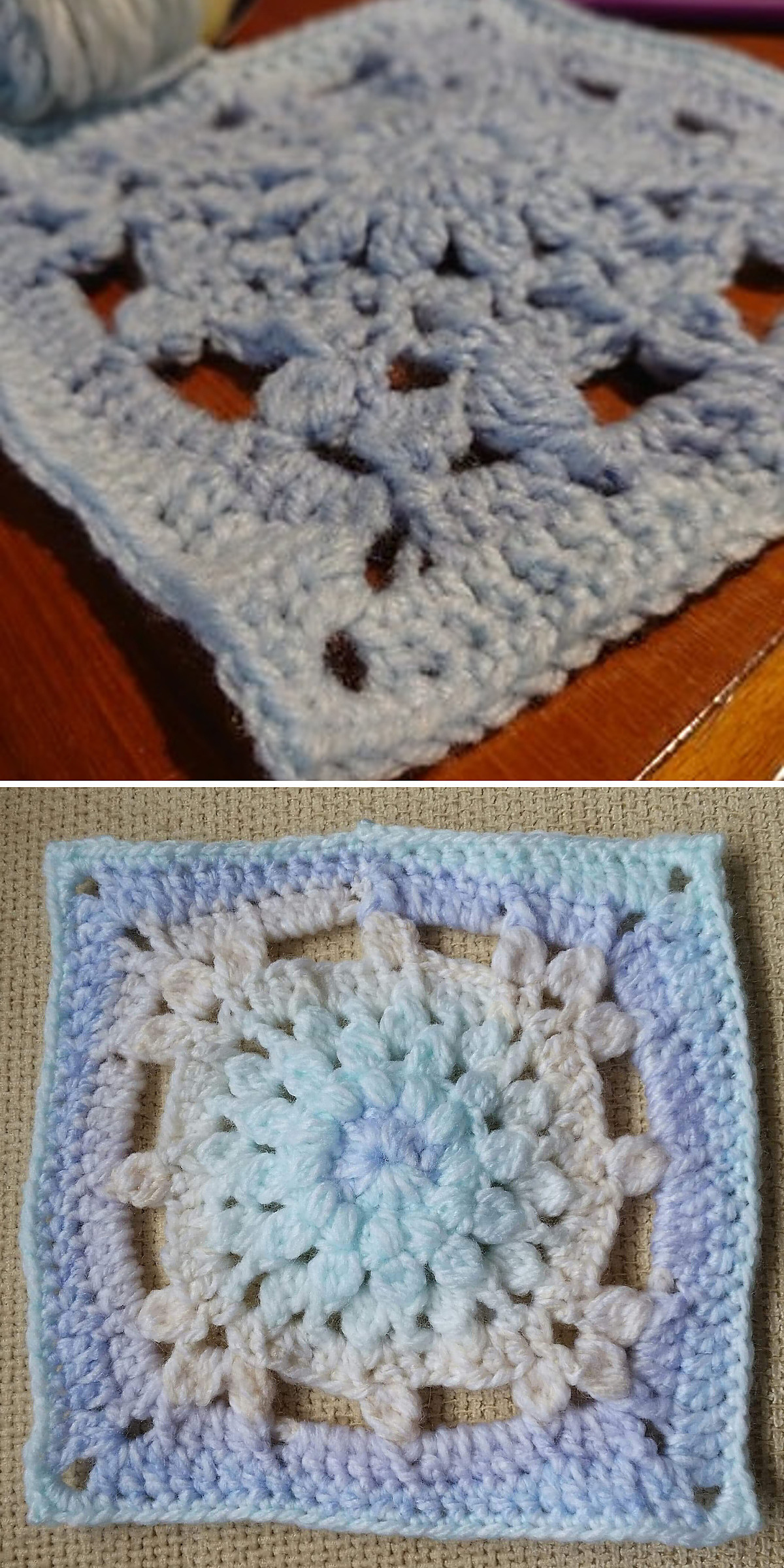 Modern Vintage Granny Square