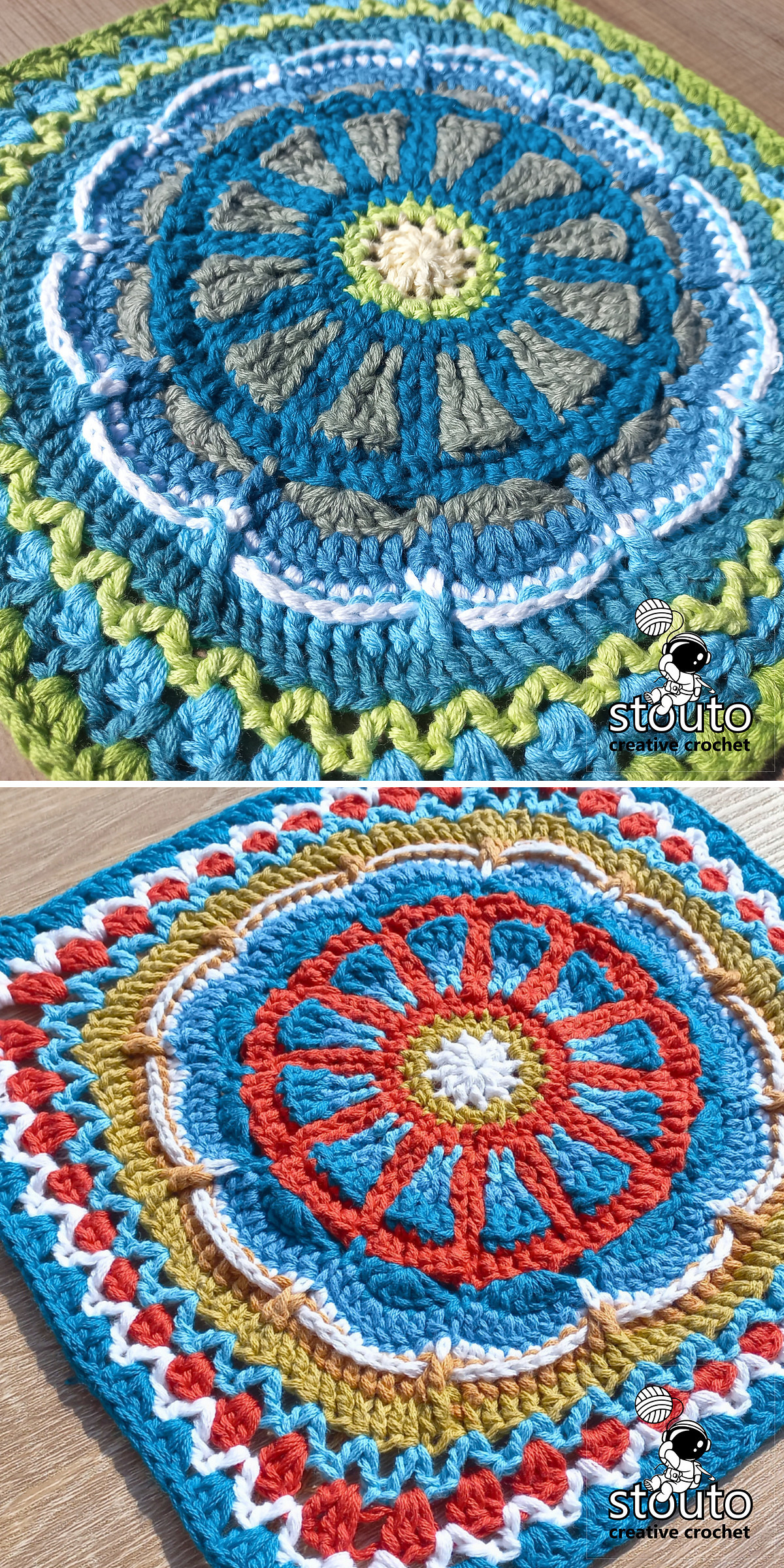 TMBJGF Flower Granny Square