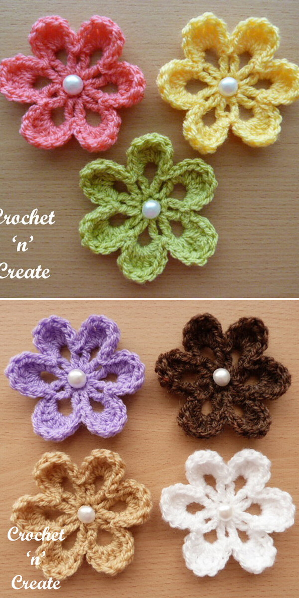 Small Flower Applique