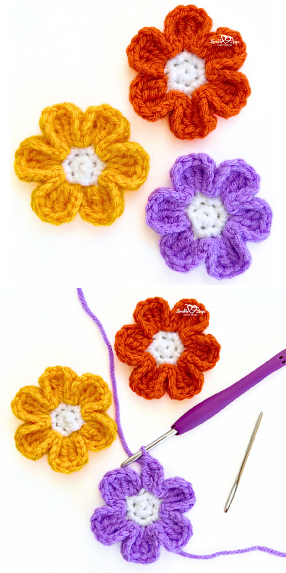 Small Flower Applique
